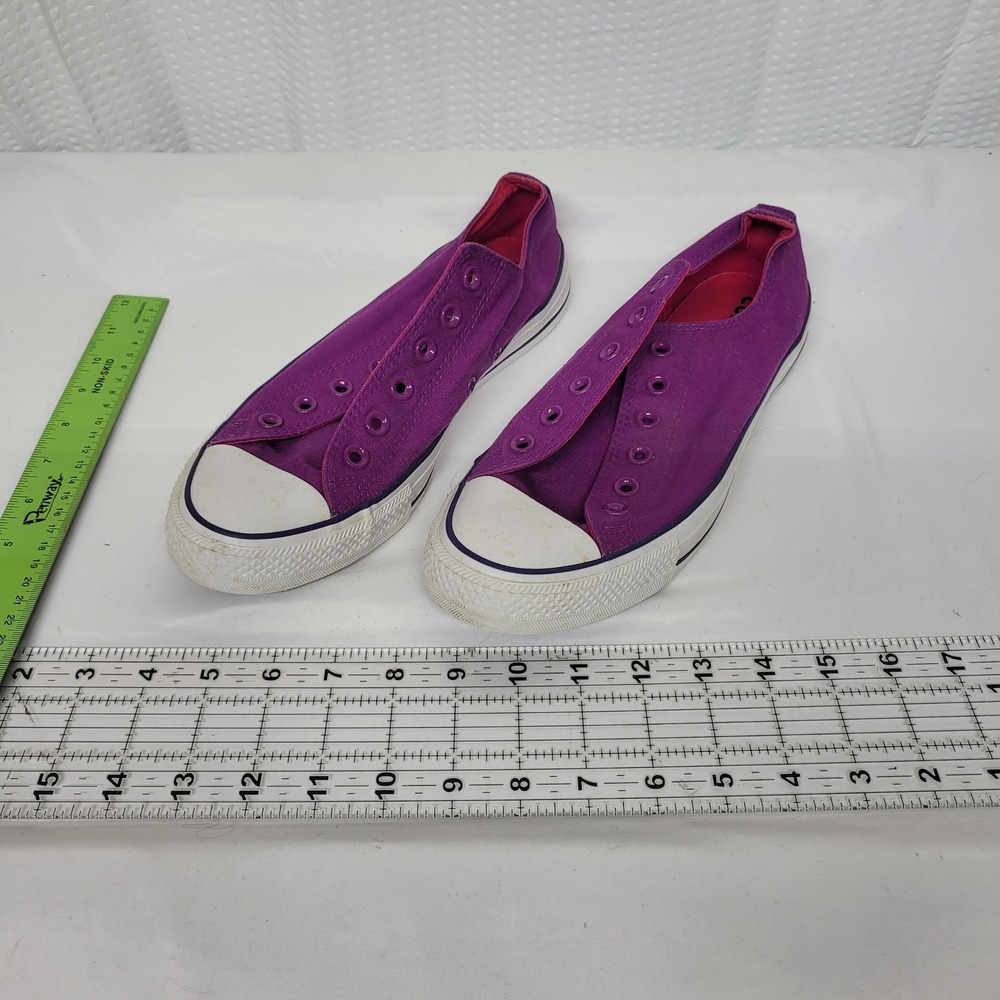 Converse Chuck Taylor All Star Violet Pink Low‎ Top Sneakers 162453F Mens 8